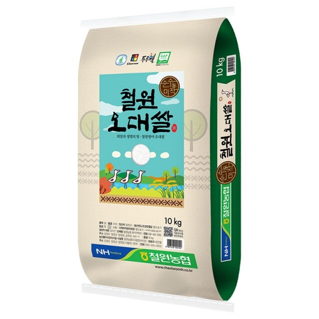 강원더몰,(22년산)철원농협 철원오대쌀10kg