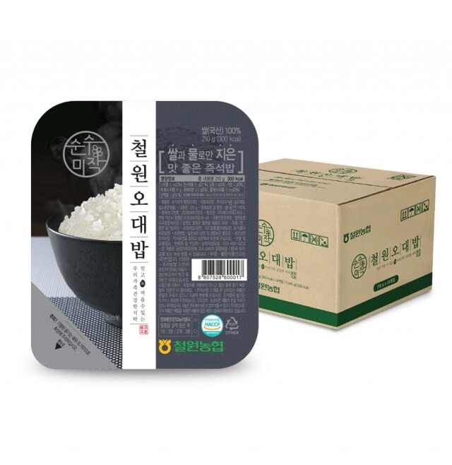 강원더몰,[고향사랑e음 답례품]철원농협 순수미작 철원오대밥1BOX(24개)