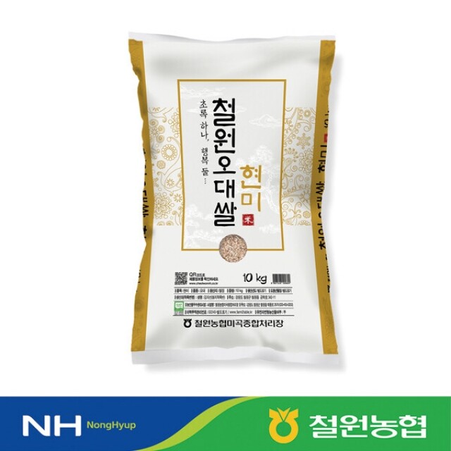 철원몰,(24년산)철원농협 철원오대현미10kg